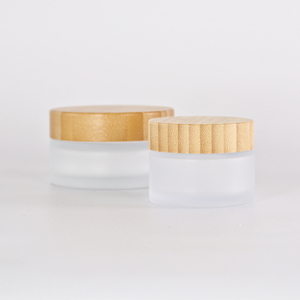 5Ml <span class=keywords><strong>10Ml</strong></span> 15Ml 30Ml 50Ml 100Ml 150Ml 200Ml Rõ Ràng Frosted Rỗng Thủy Tinh Mỹ Phẩm Jar Với Tre Tự Nhiên Nắp - Product Image 2