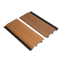 Panneaux de bardage WPC modernes imperméables pour murs et plafonds extérieurs/intérieurs, ignifuges, insonorisés, décoratifs pour entrepôts et gymnases