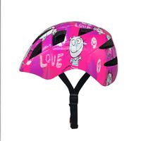 Casque de vélo pour enfants de petite taille, motif dessin animé, moulé en interne, pour sports de plein air, patinage, skateboard, équipement de protection