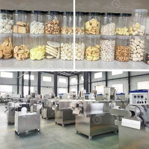 Máquina Extrusora de Doble Extrusión para la Producción de Snacks Inflados de Arroz y Maíz, Línea de Producción Automática para la Venta - Product Image 2
