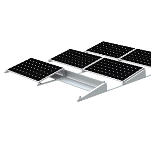 บัลลาสต์อลูมิเนียมน้ำหนักเบาสำหรับระบบติดตั้งพลังงานแสงอาทิตย์สำหรับโครงสร้างหลังคาแบนและติดหลังคาคอนกรีต - Product Image 3