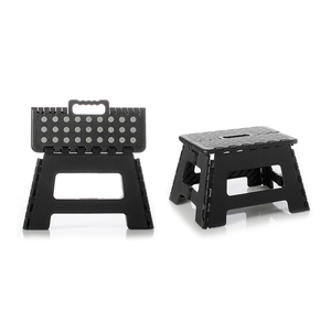 Free sample BSCI factory EN 14183:2003 Light weight 260 kg loading plastic folding step stool for kids and adults with anti-slip