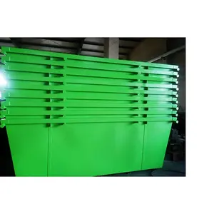 For Solid Waste Recycling Cabinet Skip Bin Metal Scrap Bin Metal Skip Bin Garbage Skip Dumpster