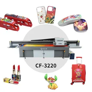 3220 besar mural vertikal dinding uv inkjet printer untuk dinding tahan lama uv dinding vertikal printer Seni mesin dapat digunakan untuk industri