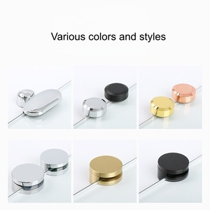 Glass Shelf Clamp Mirror Mounting Clips Mini Mirror Support Bracket Mirror Wall <strong>Holder</strong> Kitchen Modern Design - Product Image 6