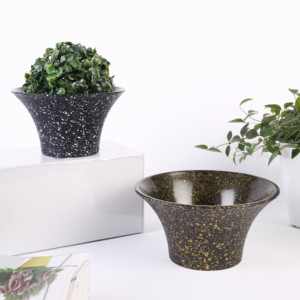 YICAI-macetas de plástico decorativas de estilo Simple y moderno para interior, jardín, campana, boca, venta al por mayor - Product Image 1