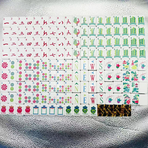 Oh My High Quality American Mahjong Set 160 Tiles Modern Acrylic Custom Luxury Foldable Poker Game Home Party Outdoor <span class=keywords><strong>Camping</strong></span> - Product Image 4