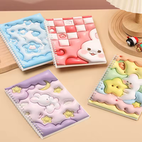 Mignon Girly Bulk A5 A4 Spirale Trendy Kids Writing Lined Notebook pour étudiants