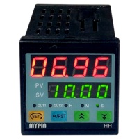 MYPIN HH4E-4SN Miniatur Relai Timer Digital SSR 24V DC IP65 Segmen Cerdas Epoxy Daya Tinggi dengan Layar 4 Digit Sexagesimal