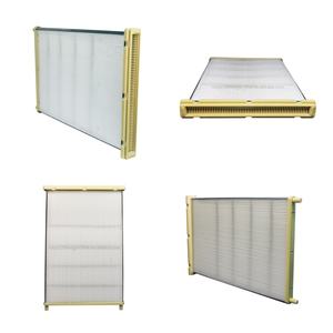 Novo Custom Laser Cutting Dust Flat Plissado Não-Tecidos Filtros Painel com 99.99% Eficiência e 0.3 Um Porosidade - Product Image 2