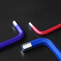 Jeu de 9 clés Allen hexagonales en acier au carbone avec embout sphérique, 1,5 mm-10 mm, métrique, bras long pour vélo, moto