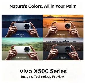 Nuovo Smartphone <span class=keywords><strong>Vivo</strong></span> X500 Pro Max 5G Originale, Schermo 6.85" 2K LTPO 144Hz, Dimensity 9600 Pro, Batteria 8000mAh, Fotocamera Zeiss 200MP, OriginOS 7 - Product Image 5