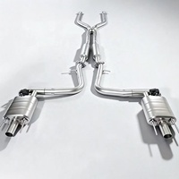 Échappement Catback UML Valvetronic Lexus ISF 5.0L V8 avec télécommande, silencieux réglable en acier inoxydable poli miroir, garantie 3 ans