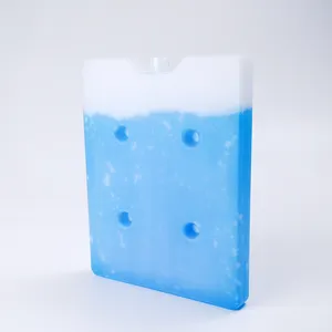 Kunden spezifischer Kunststoff 800g Wieder verwendbares Hartplastik-HDPE-Gel Eiskalt ziegel packung