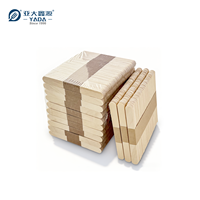 Bâtonnets de glace à l'eau personnalisés de 93*10*2mm Bâtonnets de crème glacée jetables en bois Bâtonnet de glace écologique en bouleau