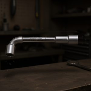 Barra de extensión para llave tipo N 291, longitud en forma de L, diámetro A para herramientas de enchufe - Product Image 3