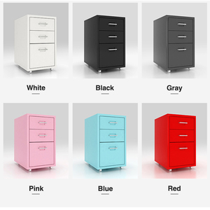 <span class=keywords><strong>4</strong></span> /6/8 ngăn kéo thép Tủ hồ sơ văn phòng lưu trữ kim loại Tủ hồ sơ với tủ khóa trung tâm - Product Image 4