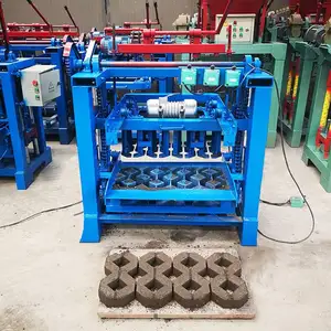 Schlussverkauf kleine, weitverbreitete manuelle Verlegermaschine für Beton und hohle feste Paverziegel Herstellungsmaschine China Blockmaschine