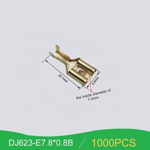 DJ623-E7.8*0.8B Iron Female <strong>Terminal</strong> <strong>Assortment</strong> 1000pcs - Product Image 5