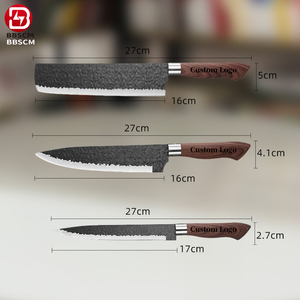 <span class=keywords><strong>Set</strong></span> di 6 <span class=keywords><strong>Coltelli</strong></span> da Cucina Professionali in Acciaio Inossidabile da 8 Pollici con Confezione Regalo - Product Image 2