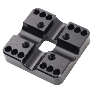 Universal Motorcycle Handlebar Extender <b>Bracket</b> CNC Aluminum Alloy <b>Black</b> Navigation Mounting <b>Bracket</b> - Product Image 3