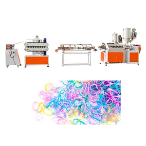 Pr Material Colorful Rubber Band Production Machine Plastic Rubber Band Making Machine Rubber Band Production Equipment