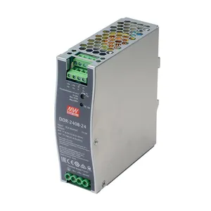 Mean Well merek 240w DDR-240B-24 DDR-240C-48 DDR-240D-24 24v 240W 48v DIN tipe rel DC ke DC catu daya