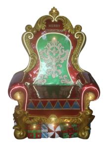 Chaise de Noël avec 7 lumières et 5 bandes lumineuses - Product Image 3