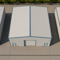 Entrepôt en acier préfabriqué ZTSS hautement efficace, type léger, avec services de soudage et de découpe conformes aux normes ASTM, bon prix