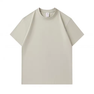 เสื้อยืดผู้ชายคุณภาพสูงปรับแต่งได้เสื้อยืดผ้าฝ้ายแท้100% หนัก - Product Image 1
