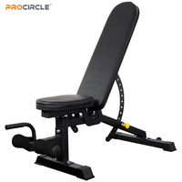 Banc de musculation multifonctionnel FB-WL5006 pour la maison, banc plat professionnel réglable en acier pour haltères, rack commercial pour le fitness
