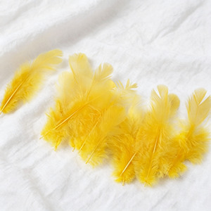 Decoraciones de Atrapasueños de 5-9 cm, Manualidades para Bodas con Plumas de Gallina Teñidas, Adornos de Plumas para Disfraces de Carnaval, Decoración para Fiestas - Product Image 4