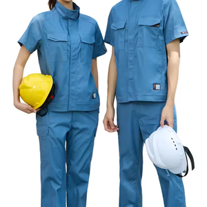 Construcción personalizada Durable al aire libre Fábrica Ropa DE TRABAJO Caldera Traje Soldadura Uniforme general - Product Image 1