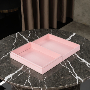 Boîte cadeau de montre de bijoux de luxe fermeture magnétique à rabat doublure personnalisée (échantillon rose, taille/couleur OEM) - Product Image 4