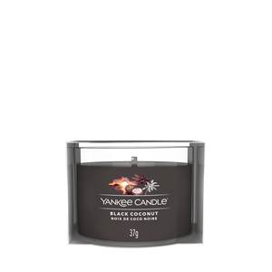 YANKEE CANDLE - CANDELA VOTIVE EN VERRE COCO NOIR - Product Image 1
