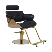 Chaise de barbier de haute qualité, durable, moderne, en acier robuste, avec pompe hydraulique, réglable en hauteur, rotation à 360 degrés, conçue pour la beauté