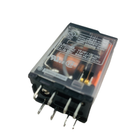 Relay Plug In Rxm2ab2b7, Coil 24vac 50/60hz, Dpdt 12a dengan Led Set Lengkap Aksesoris PLC Industri: Sensor / Kontaktor