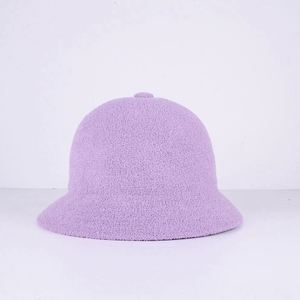 Wholesale Fashion Unisex 100% Cotton Round <b>Top</b> Soft Fisherman Hats Terry Towelling Bucket Hat Custom Embroidery Logo - Product Image 3