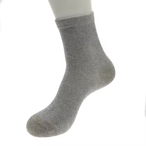 <b>Hot</b> Sale Comfortable Earthing Grounding Silver Fiber <b>Socks</b> Anti-Static Anti Bacteria High Quality Wholesale - Product Image 2