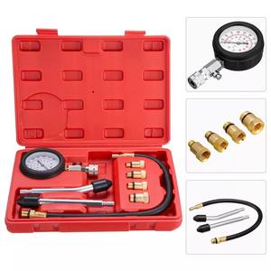 GTYPRO 8pcs Cylinder <span class=keywords><strong>Compression</strong></span> <span class=keywords><strong>Tester</strong></span> Kit Gas Engine Gauge Vehicle Tools Kit - Product Image 3