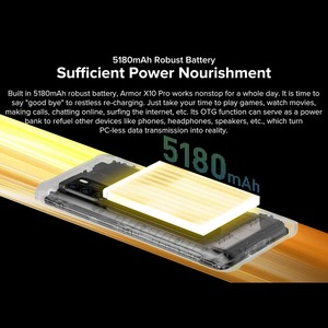 Ulefone โทรศัพท์มือถือ <span class=keywords><strong>X10</strong></span> Pro, สมาร์ทโฟน3G & 4G 5.45 "สมาร์ทโฟน5G 4GB + 64GB 5180mAh 20MP 60Hz - Product Image 5