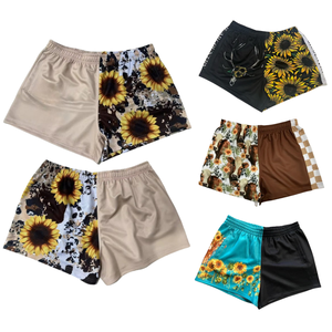 Shorts de football australien personnalisés à motif écossais pour hommes et femmes, avec poches zippées, style natif australien - Product Image 4