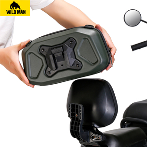 Sac de selle arrière rigide pour vélo électrique et moto WILD MAN GD800 avec conception à dégagement rapide - Product Image 2