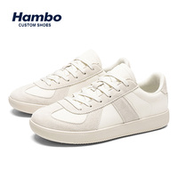 Chaussures en toile de style rétro, à semelle épaisse, augmentant la taille, chaussures décontractées pour la marche, chaussures de skate avec logo personnalisé Hambo