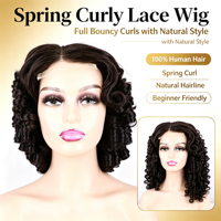 Perruque sans colle 4x4 HD transparente en cheveux humains vierges Remy, ondulations lâches, 16-28 pouces, bonnet élastique, sangle réglable, livraison directe