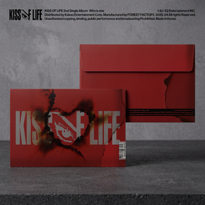 KISSOFLIFE Segundo Álbum Sencillo Who is she Vibe Ver. Álbum Oficial de K-Pop Coreano en CD - Product Image 3