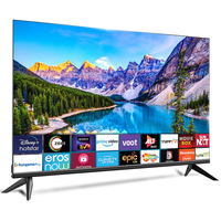 Téléviseur intelligent QLED 85 pouces, TV 4K, système d'exploitation Android, HDR10, télévision LED, télécommande vocale pour un divertissement à domicile de luxe