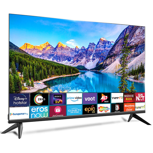 85 Inch Smart TV QLED TV 4K TV Android OS TV System HDR10 LED Television Voice Remote for Luxury Home Entertainment