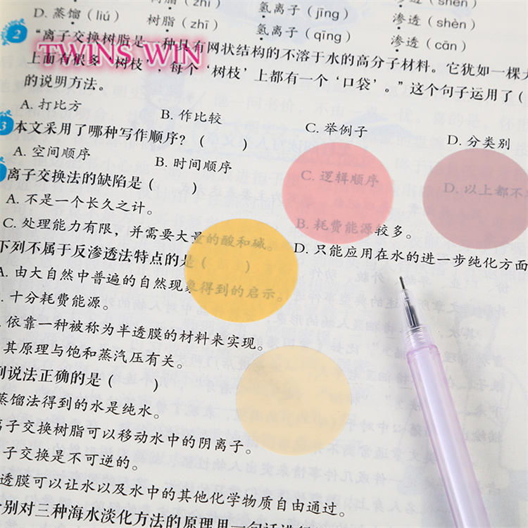 インデックス付箋クリエイティブミニかわいい紙メモ付箋パッド