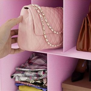 Multi-functional Foldable Fabric Hanging Storage Organizer for Bedroom Living Room Storing Clothes <b>Shoes</b> Bags Jewelry - Product Image 3